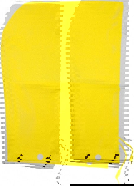 Rain Hood: Nylon, Size Universal, Snap Closure